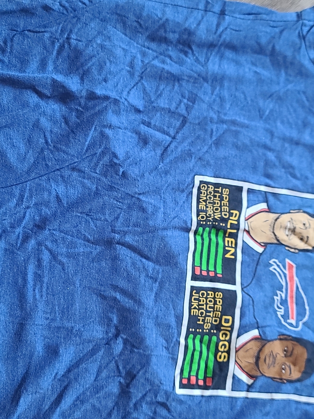 NFL Blue Tag Cotton Blend Apparel